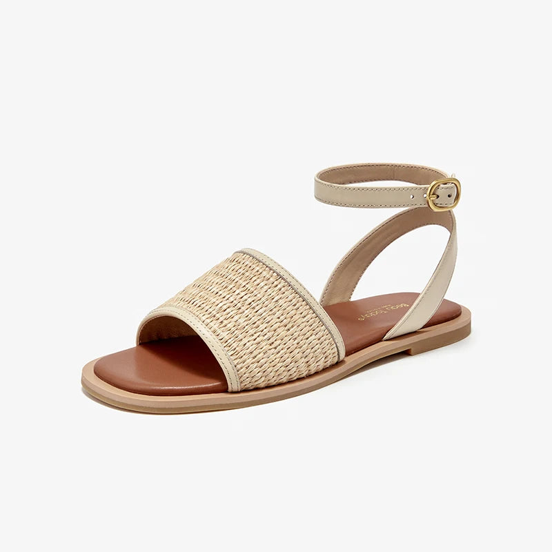 Straw Sandals