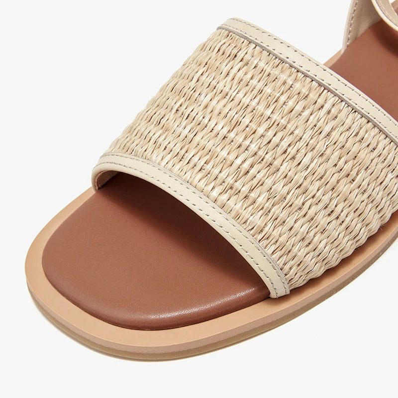Straw Sandals